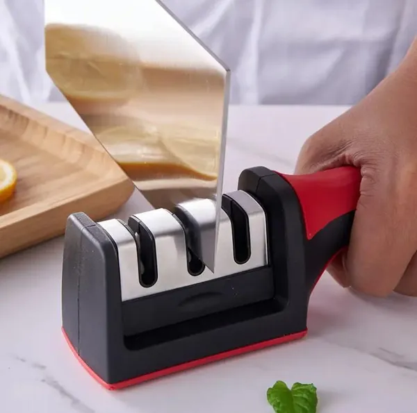 Точилка для ножів Sharpener 3 в 1 ручна — фото 2