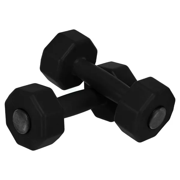 Гантелі для фітнесу пластикові Champion Чорний TA-9820-2