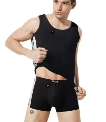 Чоловічий комплект (Майка+Труси) Indena Арт.31022 XL Чорний