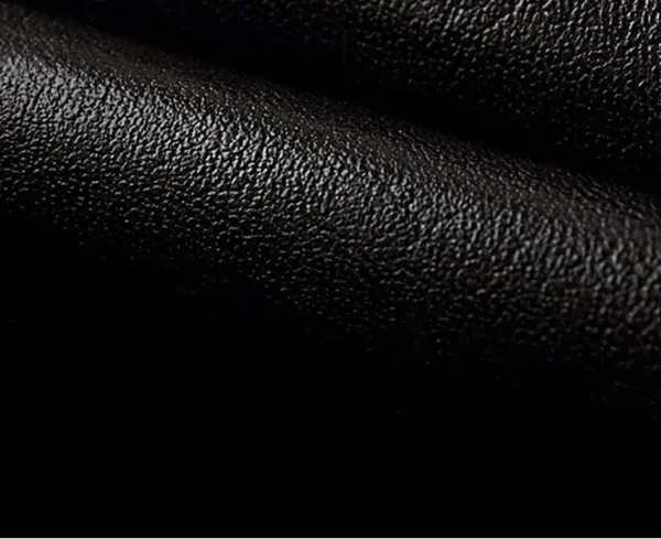 Перчатки мужские зимние, из экокожи Черные с флисовой подкладкой, утепленные (D194) р. M — фото 6