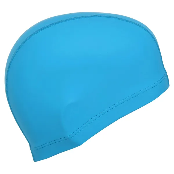 Шапочка для плавання текстильна з покриттям PU для дорослих SP-Sport PU-1BB блакитний — фото 2