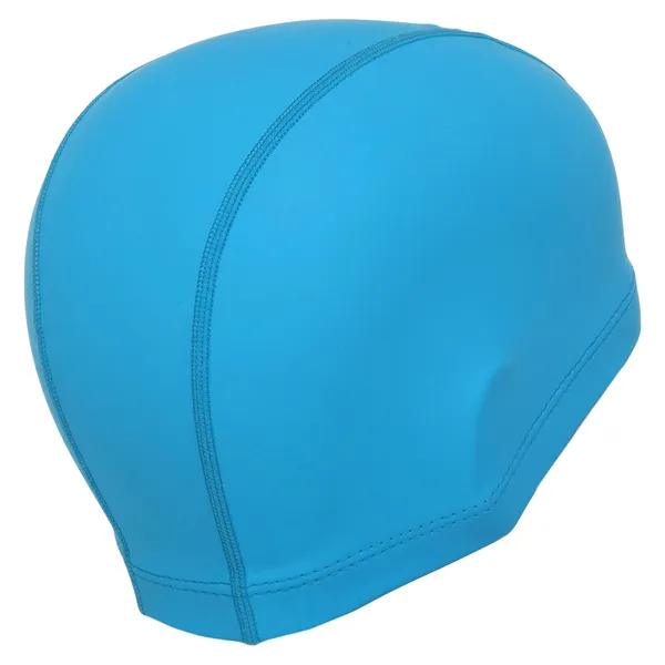 Шапочка для плавання текстильна з покриттям PU для дорослих SP-Sport PU-1BB блакитний — фото 3