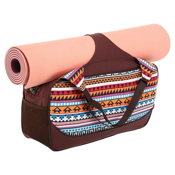 Сумка для йоги KINDFOLK Yoga bag SP-Sport FI-8366-1 Коричневий — фото 5