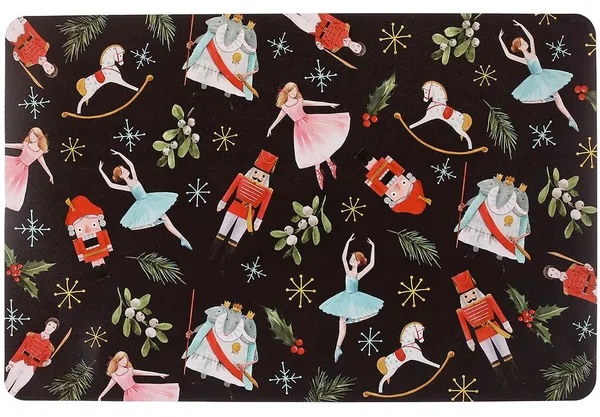 Набір (3 шт) серветка сервірувальна (плейсмат) Happy holidays 43*28см 445-096