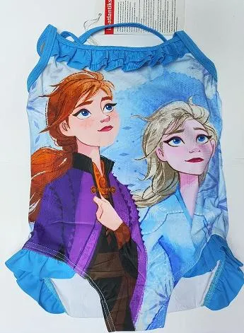 Купальник для девочек T-1709 «Frozen» на возраст 6-8 лет Голубой на зріст 115-125 — фото 5
