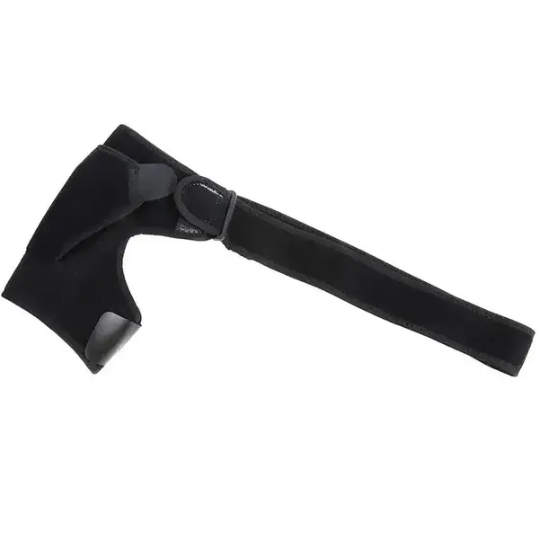 Регулируемый плечевой бандаж, универсальный размер, унисекс/Бандаж на плечо/фиксатор плечевого сустава (0163) Черный — фото 5