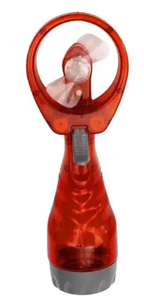 Вентилятор ручний Water Spray Fan із зволожувачем Червоний