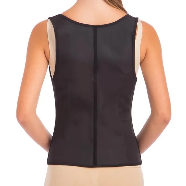 Майка-корсет зі стягуючим ефектом Zelart HEATOUTFIT 1119 Чорний — фото 2