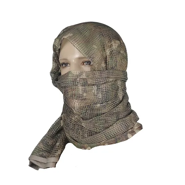 Маскувальний шарф-сітка Multicam (Мультикам) - шарф M-Tac 180 х 80 см — фото 2