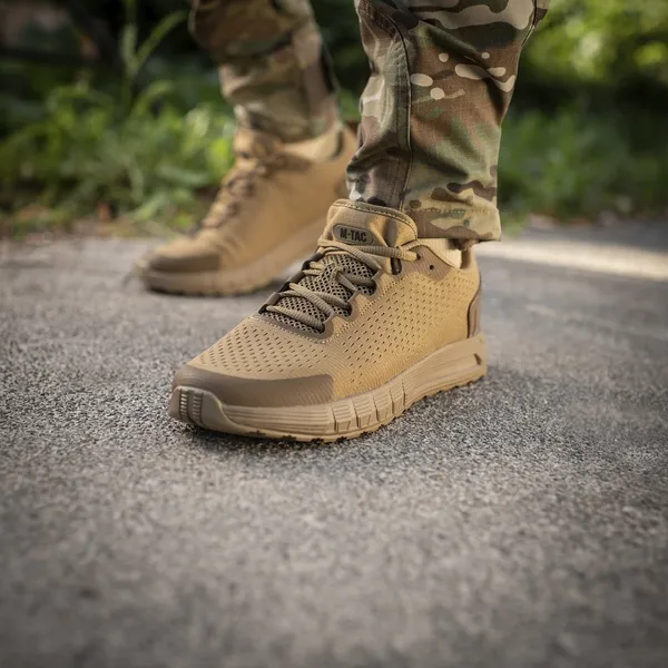 Чоловічі кросівки літні M-Tac розмір 43 (28,3 см) Койот (Коричневий) (Summer Pro Coyote)