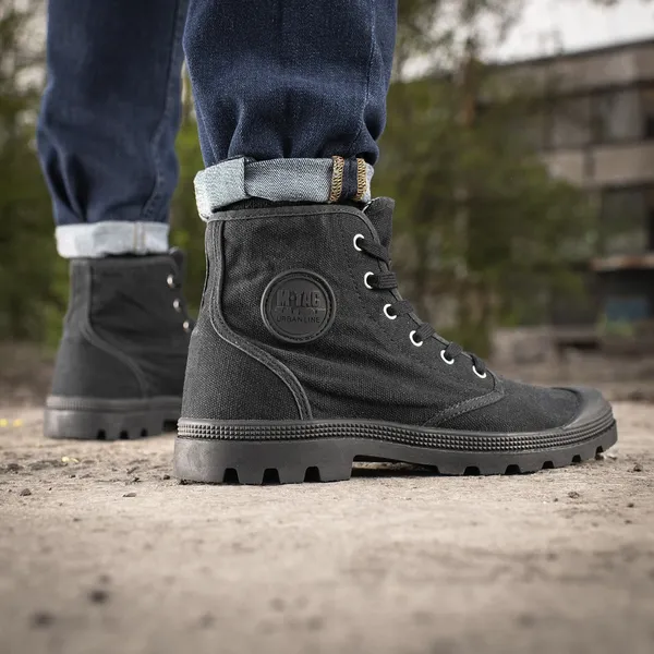 Високі кеди M-tac Urban Line Black (Чорні) 44 розмір (28,7 см) для — фото 5