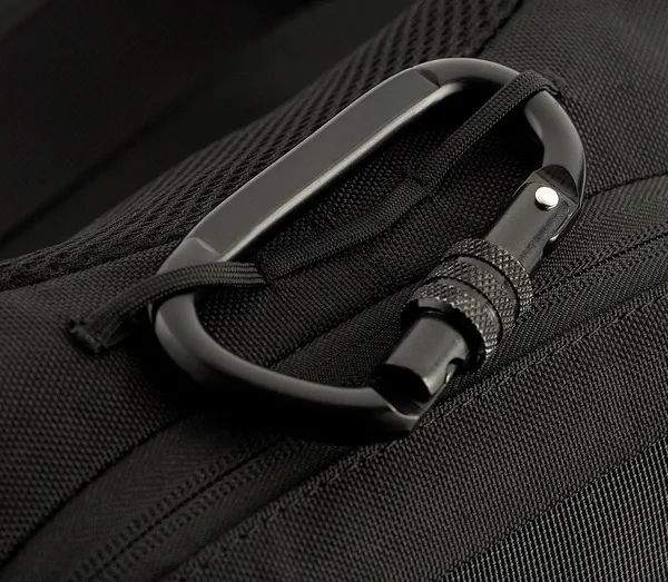 Сумка туристический через плечо на грудь M-TAC Waist Bag Black для мультитула,турникета, документов - сумка на пояс — фото 3