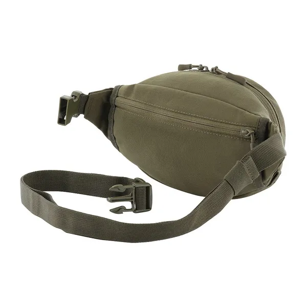Поясна сумка туристичний M-TAC Companion Bag Large Ranger Green з липучкою — фото 3