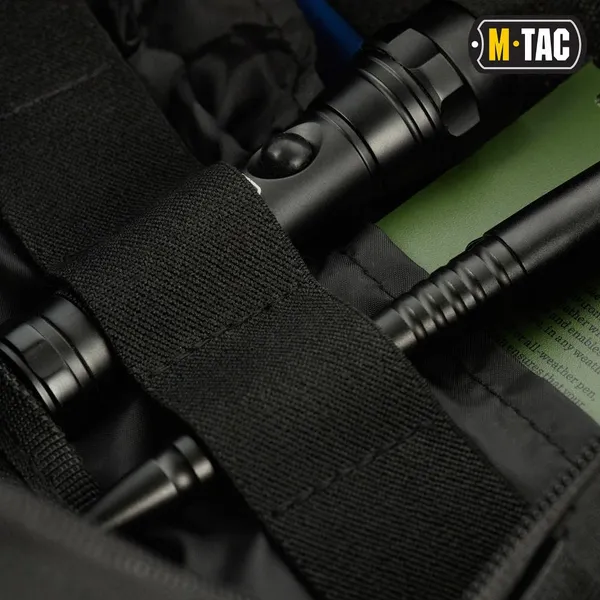 Поясна сумка туристичний M-TAC Companion Bag Large Black з липучкою — фото 6