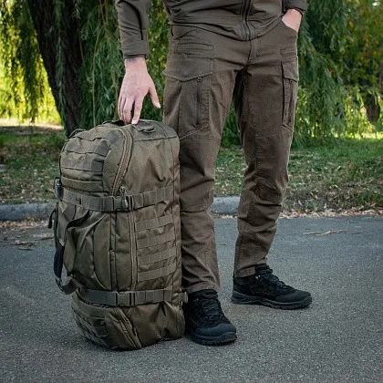 Сумка-рюкзак туристичний M-Tac Hammer Ranger Green (похідна рибалка полювання) — фото 6