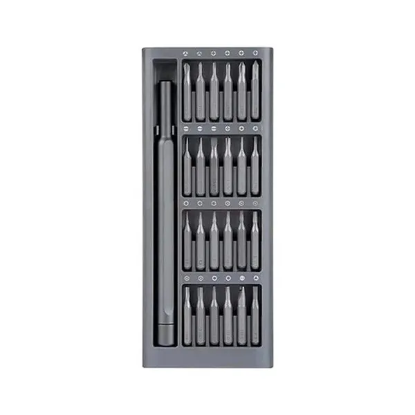 Xiaomi MiJia Mi Precision Screwdriver Kit набор 24 в 1 прецизионных отверток (MJJXLSD002QW) Черный — фото 4