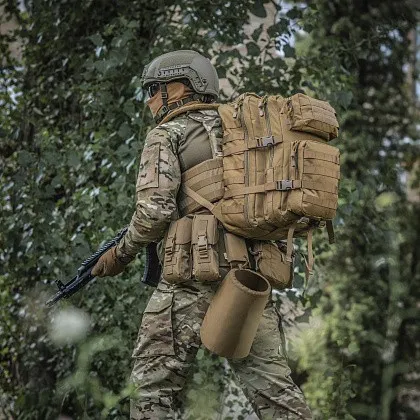 Рюкзак туристичний (36 л) M-Tac Large Assault Pack Tan Койот — фото 2
