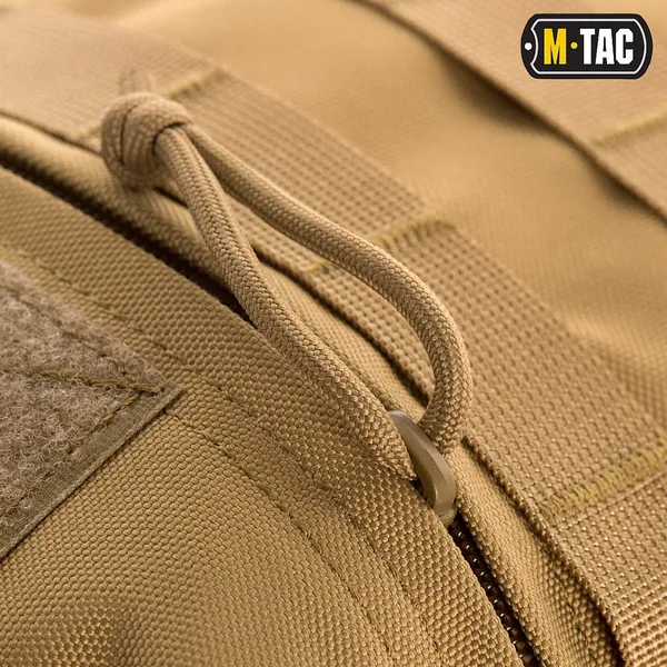 Туристичний рюкзак водонепроникний M-Tac Trooper Pack Coyote з безліччю відділень та місцем для гідратора — фото 5
