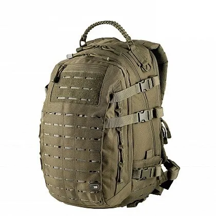 Рюкзак 25 л M-Tac Mission Pack Laser Cut Olive з місцем для гідратора та D-кільцях на плеч