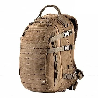 Рюкзак 25 л M-Tac Mission Pack Laser Cut Coyote з місцем для гідратора та D-кільцях на пле