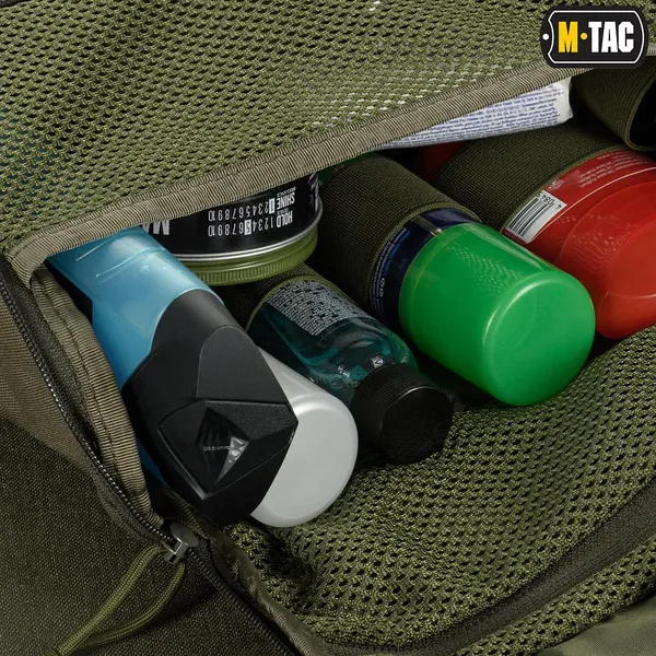 Несесер чоловічий жіночий дорожній для подорожей M-Tac Olive 10127001 — фото 6