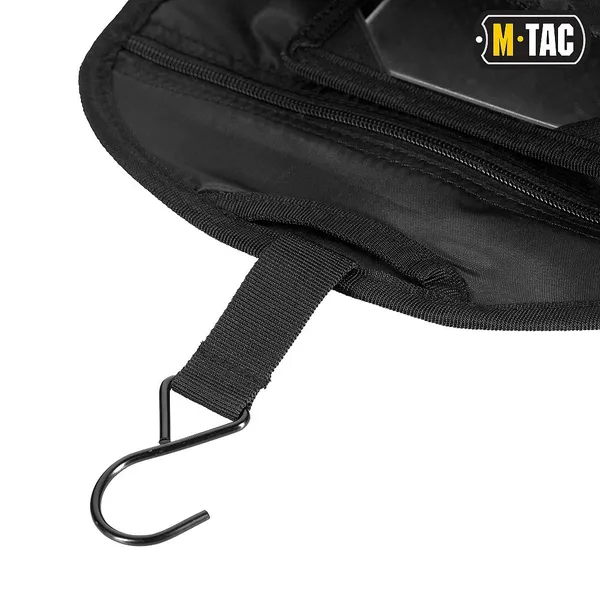 Сумка для туалетного приладдя M-Tac Black (несесер - дорожній сумка органайзер) 10062002 — фото 6