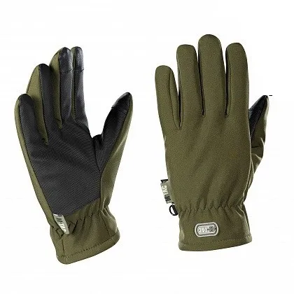 рукавички Soft Shell Thinsulate Olive Розмір M (сенсорні, софтшелл, непромокальні)