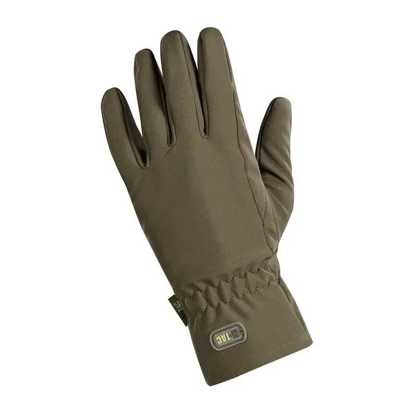 Зимові сенсорні рукавички M-Tac Soft Shell Olive Розмір S (90010001) — фото 4