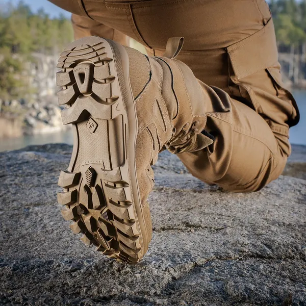 Берці чоловічі зимові непромокаючі черевики M-tac Mk.2W R Gen.II Coyote розмір 45 (30.5 см) високі з утеплювачем — фото 6