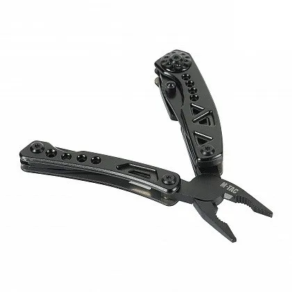 Мультитул 7 в 1 M-Tac Type 6 Black/Olive 60023201 (плоскогубці; гострогубці; кусачки; ніж; викрутка; відкривала; карабін) — фото 4