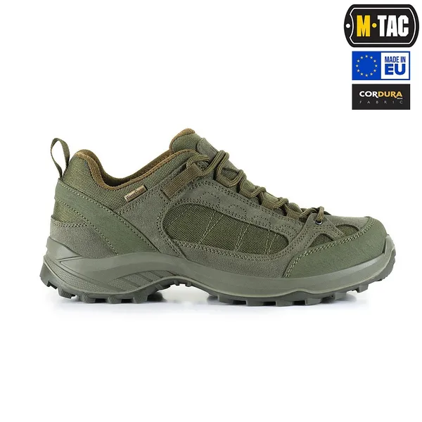 Чоловічі трекінгові кросівки з мембраною M-Tac розмір 36 (24 см) RANGER GREEN (30402023) водовідштовхувальні — фото 4