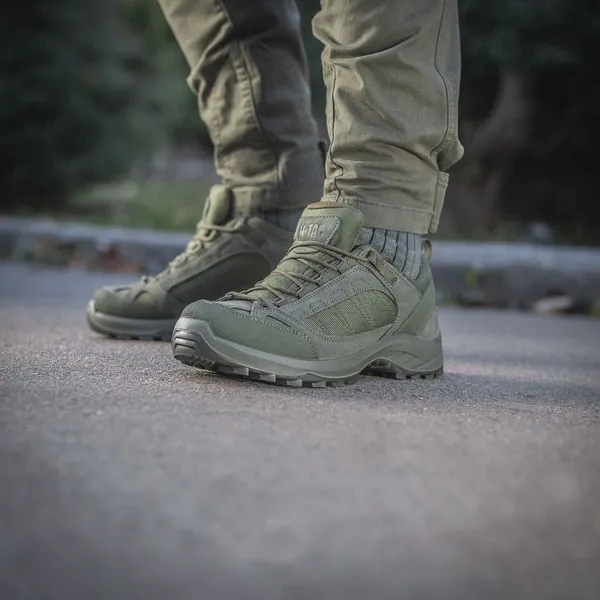 Чоловічі трекінгові кросівки з мембраною M-Tac розмір 39 (26 см) RANGER GREEN (30402023) водовідштовхувальні — фото 2
