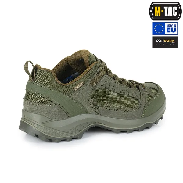 Чоловічі трекінгові кросівки з мембраною M-Tac розмір 39 (26 см) RANGER GREEN (30402023) водовідштовхувальні — фото 3