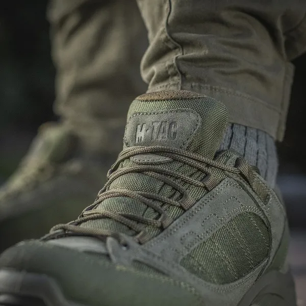 Чоловічі трекінгові кросівки з мембраною M-Tac розмір 39 (26 см) RANGER GREEN (30402023) водовідштовхувальні — фото 6