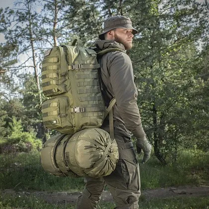 Мішок компресійний M-Tac X-Large Olive 10325001 (транспортний мішок нейлоновий, чохол для спальника) водовідштовхувальний — фото 2