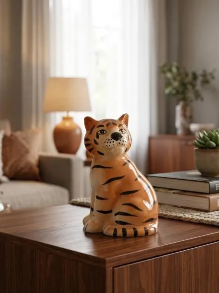 Декоративна статуетка Тигр, (827-550) 9см
