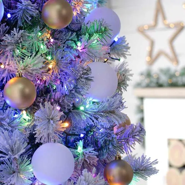 Гірлянда на 15 м., 400 LED діодів, дріт гнучкий чорний, свічення Різнокольорове (8 режимів