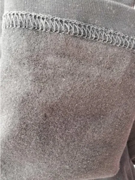 Комплект женского термобелья на флисе (кофта+лосины) р. 2XL (48-50) Черный (зимнее, спортивное, повседневное) (3301) — фото 5