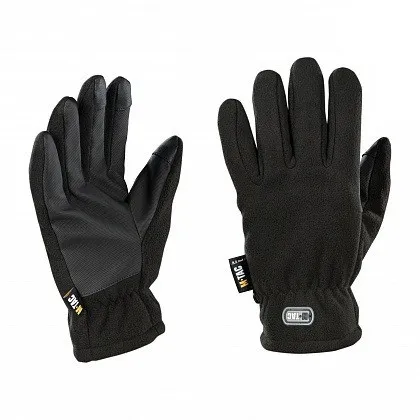 Флісові рукавички з утеплювачем M-Tac Fleece Thinsulate Black Розмір L (23-25 см) (Touch Screen сенсорні)