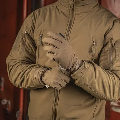 рукавички Soft Shell Thinsulate Coyote Brown Розмір L (сенсорні, софтшелл, непромокаючі)