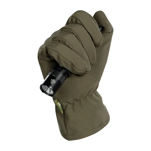 Зимові сенсорні рукавички M-Tac Soft Shell Olive Розмір XL (90010001) — фото 6