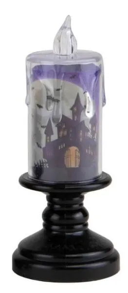 Електричні свічки "Хелловін" (Замок драккули) 13*3,5 см