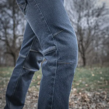 Джинси синтетичні сині M-Tac Gen.I Cordura Regular Fit Розмір 40/32 з кишенею для магазину АК/М — фото 6