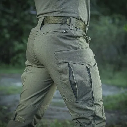 Брюки карго M-Tac Conquistador Gen.I Flex Army Olive з місцем під вставки-наколінники Розмір 28/32 — фото 4