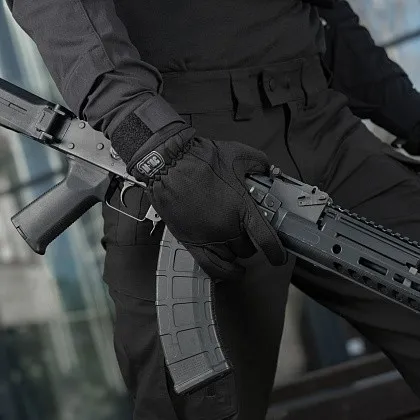 Рукавички, нейлонові M-Tac Scout Mk.2 Black (Чорні) Розмір L — фото 4