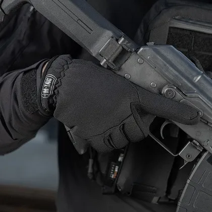 Рукавички, нейлонові M-Tac Scout Mk.2 Black (Чорні) Розмір L — фото 5