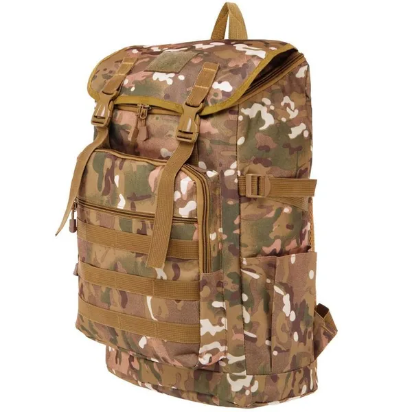 Рюкзак туристический трехдневный SP-Sport TY-7498 размер 48х30х19см 28л камуфляж — фото 3