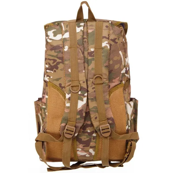 Рюкзак туристический трехдневный SP-Sport TY-7498 размер 48х30х19см 28л камуфляж — фото 4