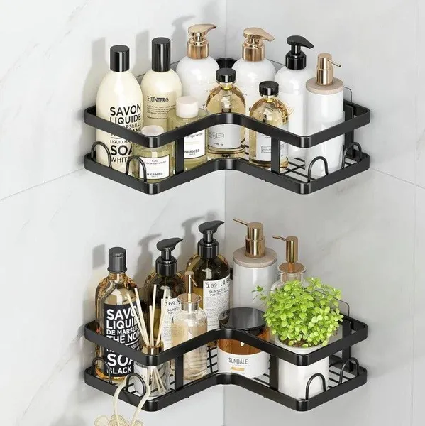 Кутова полиця для ванної кімнати Corner shower caddy — фото 2