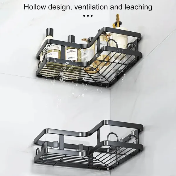 Кутова полиця для ванної кімнати Corner shower caddy — фото 4